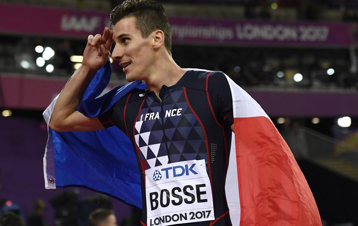 Pierre_Ambroise Bosse | Francoski atlet Pierre-Ambroise Bosse, svetovni prvak v teku na 800 m iz leta 2017, je dobil enoletno prepoved nastopanja. | Foto Reuters