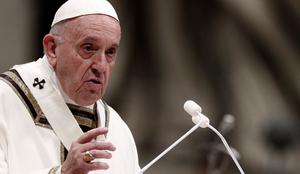 Papež razkril, kje namerava preživeti svoje zadnje dni