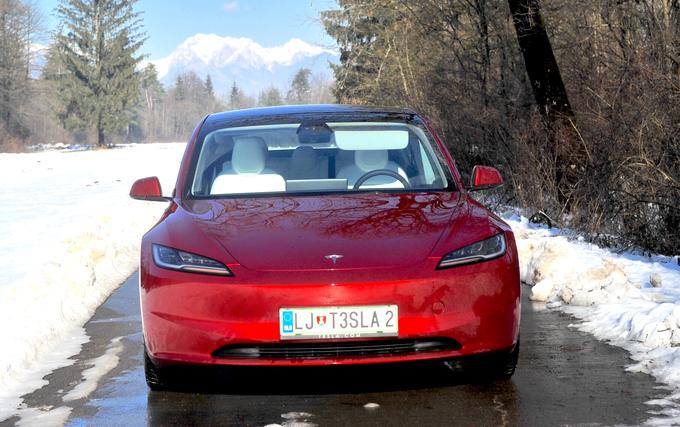 Tesla model 3 je za zdaj največkrat registrirani električni avtomobil leta v Sloveniji. | Foto: Gregor Pavšič