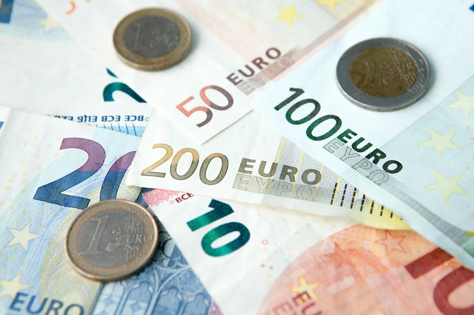 denar, evro | Foto Getty Images