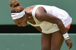 Šok na travi: Nemka se je tresla od veselja, Serena bila nervozna