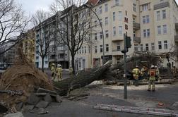 Orkan v Nemčiji, Avstriji in Švici zahteval šest smrtnih žrtev