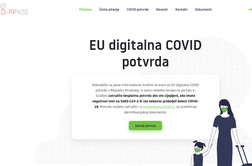 Na Hrvaškem že na voljo digitalno potrdilo za covid-19