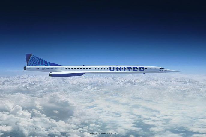 Letalo Overture | Letalo overture | Foto United Airlines