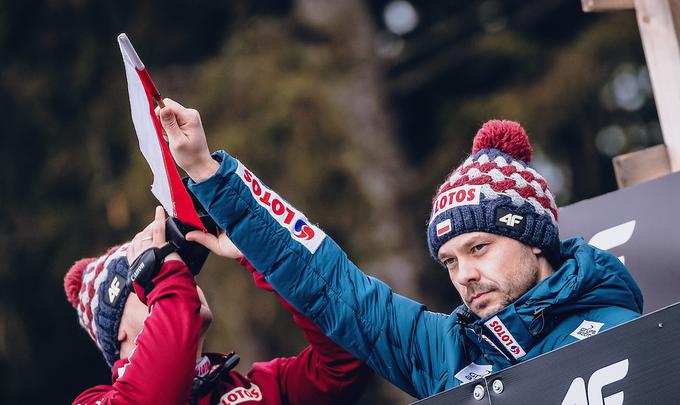 Michal Doležal dobro pozna poljske skoke, s poljsko reprezentanco je deloval dolgo, vse do leta 2022, ko se je moral posloviti in ga je zamenjal Avstrijec Thomas Thurnbichler. | Foto: Sportida