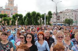 Tisoči Rusov protestirajo proti dvigu upokojitvene starosti