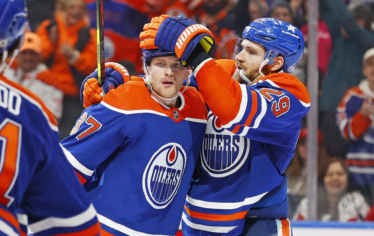 Edmonton Oilers | Hokejisti Vegas Golden Knights pomembno zmago v boju za končnico lovijo proti Minnesoti. | Foto Reuters