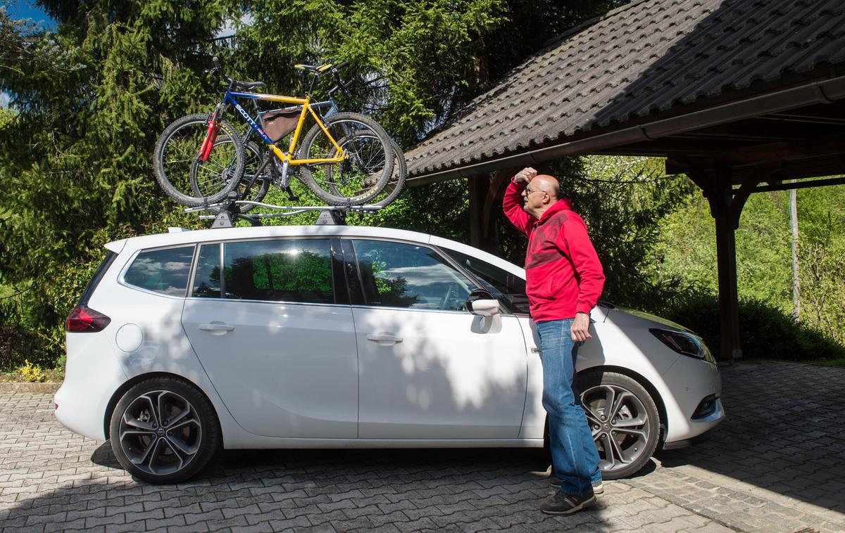 Varen prevoz koles - Opel zafira | Foto Klemen Korenjak