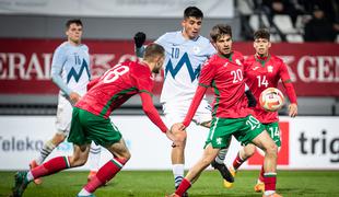 Mladi nogometaši neodločeno na tekmi z Bolgarijo