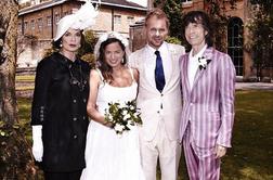 Mick Jagger zapel na poroki svoje hčerke