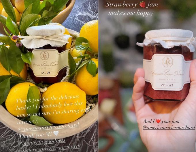 Prve kozarčke Meghanine marmelade so dobile spletne vplivnice. | Foto: Instagram