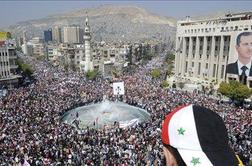 Na protestih v Siriji več mrtvih in ranjenih