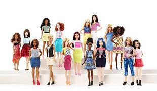 Barbie s tremi novimi postavami in sedmimi barvami kože