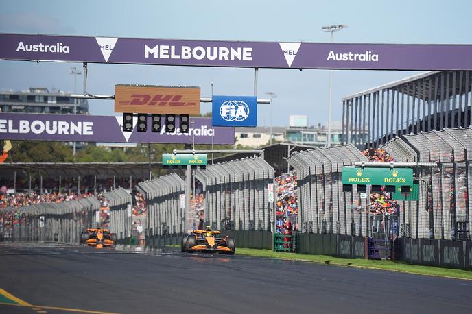 Melbourne Lando Norris McLaren | Prihodnja sezona formule 1 se bo začela v Melbournu. | Foto Guliverimage