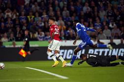 Man United z Ronaldom zmagal pri Leicester Cityju, rapsodija Haalanda