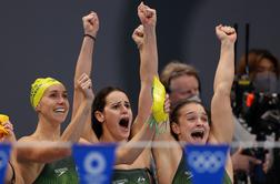 Avstralke z olimpijskim rekordom za las ugnale ZDA