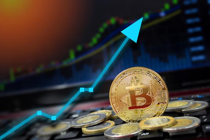Bitcoin | Kriptovaluta bitcoin je na dobri poti, da postavi nov cenovni rekord. | Foto Shutterstock