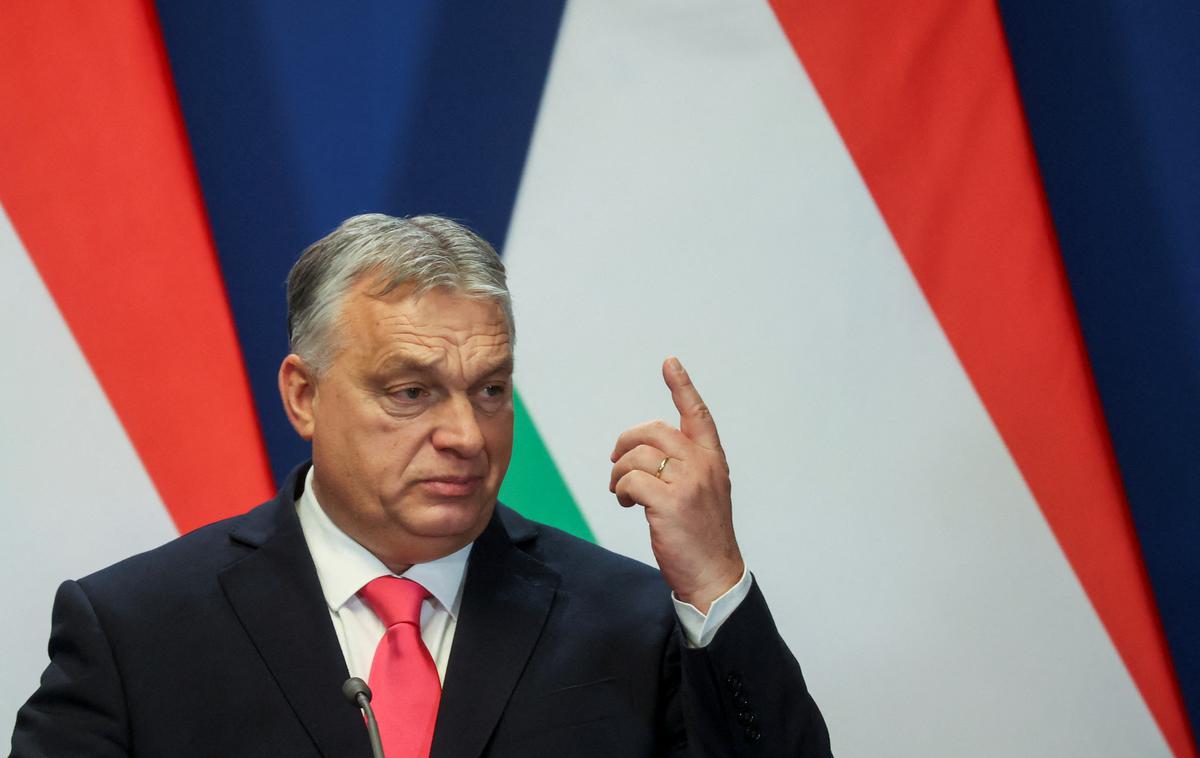 Viktor Orban | Politične nasprotnike v domovini je Viktor Orban označil za izdajalce države in dejal, da Madžarske nihče ne bo silil v vojno ali sprejemanje migrantov. | Foto Reuters