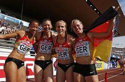 Nemke najhitrejše v štafeti 4 x 100 m