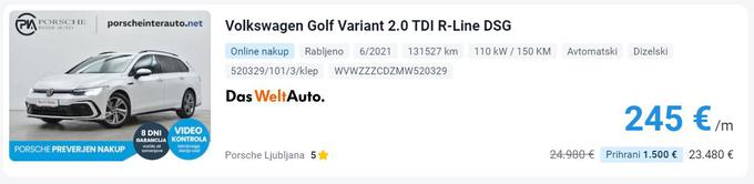 rabljen-vw-golf-variant_2.0 | Foto: Porsche Inter Auto