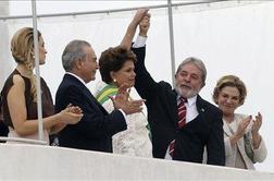 Rousseffova prisegla kot prva predsednica Brazilije