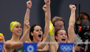 Avstralke z olimpijskim rekordom za las ugnale ZDA