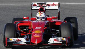 Sebastian Vettel že prvič s Ferrarijem najhitrejši v Jerezu