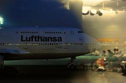 Slovenski letalski prevoznik pripravljen na stavko Lufthanse
