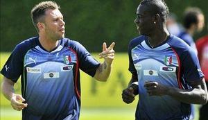 Italija proti Estoniji brez Balotellija
