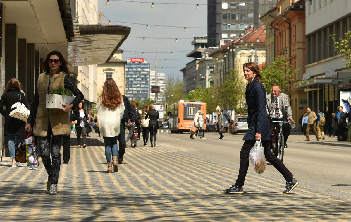 Ljubljana nepremičnine gospodarstvo ljudje | Medletna inflacija se je marca nekoliko povišala, na 3,6 odstotka, predvsem zaradi višje rasti cen storitev, v primerjavi z letom prej pa je bila nižja za skoraj sedem odstotnih točk. | Foto STA