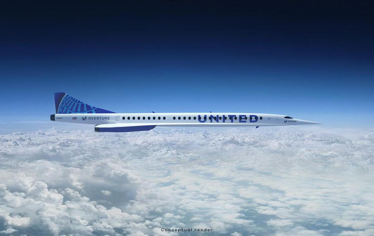 Letalo Overture | Letalo overture | Foto United Airlines