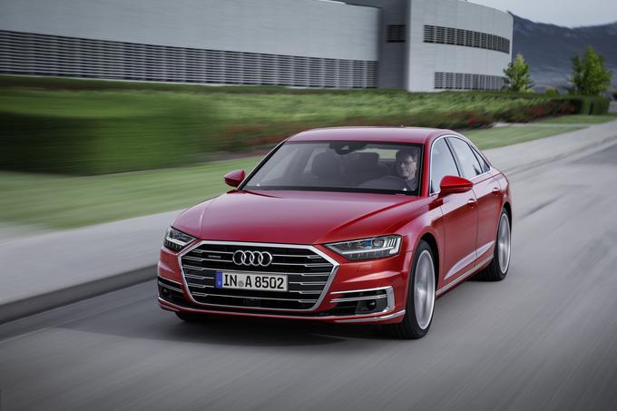 Audi A8 je kot prvi evropski avtomobil dosegel tretjo stopnjo avtonomne vožnje. | Foto: Audi