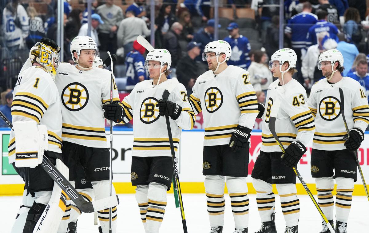 Boston Bruins | Boston Bruins so premagali Toronto Maple Leafs.  | Foto Reuters