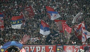 Srbi na odločilni tekmi brez navijačev