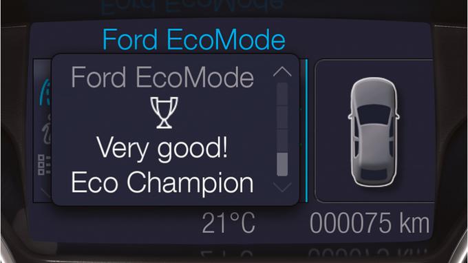Ford EcoMode sistem - varčna vožnja | Foto: Ford