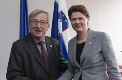 Juncker je na pogovor povabil le Bratuškovo (video)