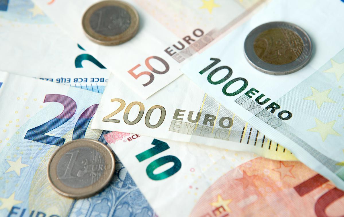 denar, evro | Foto Getty Images