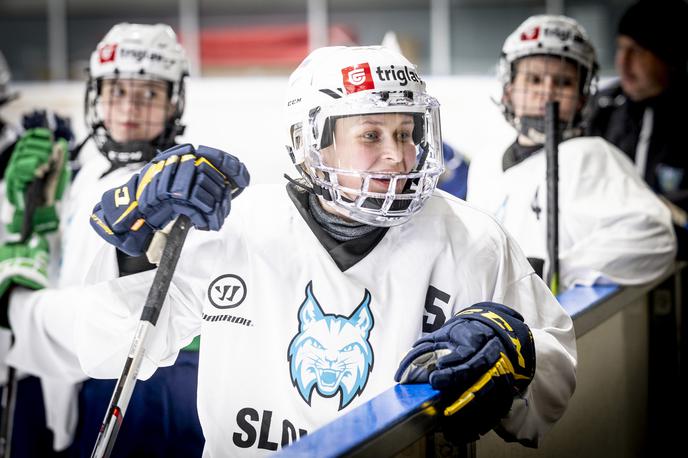 Trening ženske hokejske reprezentance, Pia Pren, ženska hokejska reprezentanca | Slovenke se na prvenstvo pripravljajo v Zalogu. V Latvijo bodo odpotovale v soboto, v nedeljo pa jih že čaka prva tekma. | Foto Ana Kovač