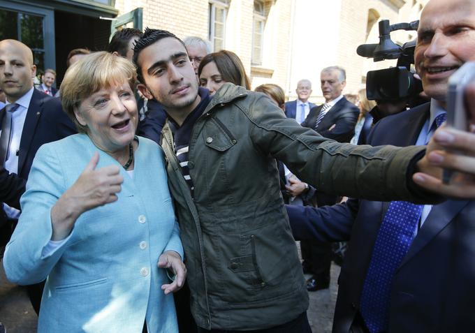 CDU/CSU je vedno zagovarjala strogo politiko do prosilcev za azil. Nato je Angela Merkel jeseni 2015 na stežaj odprla vrata za migrante in begunce. Med njimi so bili tudi teroristi. | Foto: Reuters