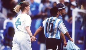 Kako je Maradona spisal scenarij za "najbolj žalosten dan v zgodovini Argentine"
