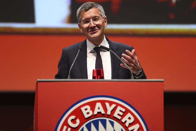 Herbert Hainer je postal predsednik Bayerna konec leta 2019. V tej sezoni je prvič ostal brez naslova nemškega prvaka. | Foto: Guliverimage