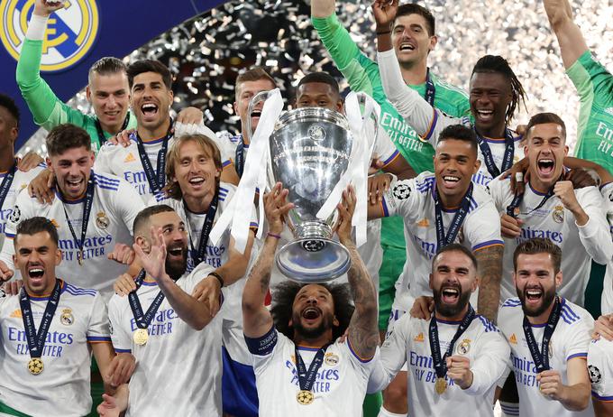Real Madrid je leta 2022 v finalu v Parizu premagal Liverpool z 1:0. | Foto: Reuters