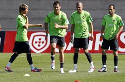 Portugalski nogometaši dobili nepričakovan obisk