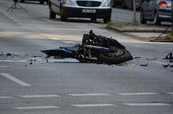 Avstrijska tragedija na slovenskih cestah, umrla dva motorista