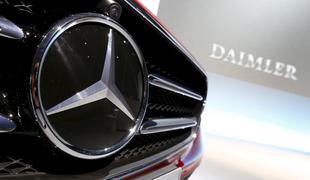 Daimler bo zaradi previsokih avtomobilskih izpustov plačal 870 milijonov evrov kazni