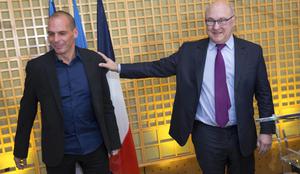 Francoski finančni minister brez konkretnih obljub grškemu kolegu